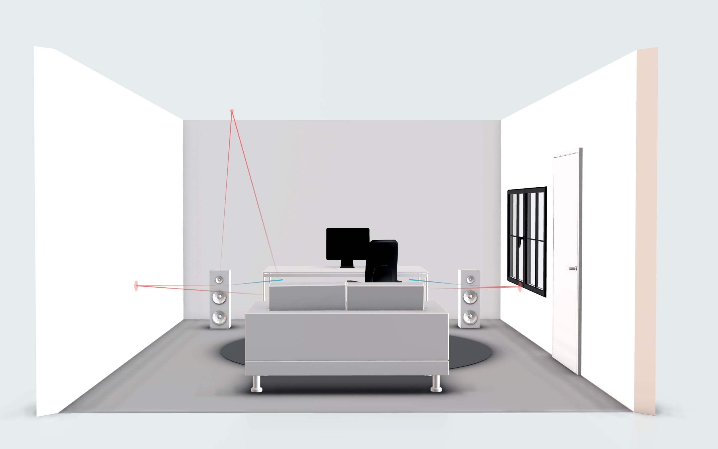 3D Design of a listening space