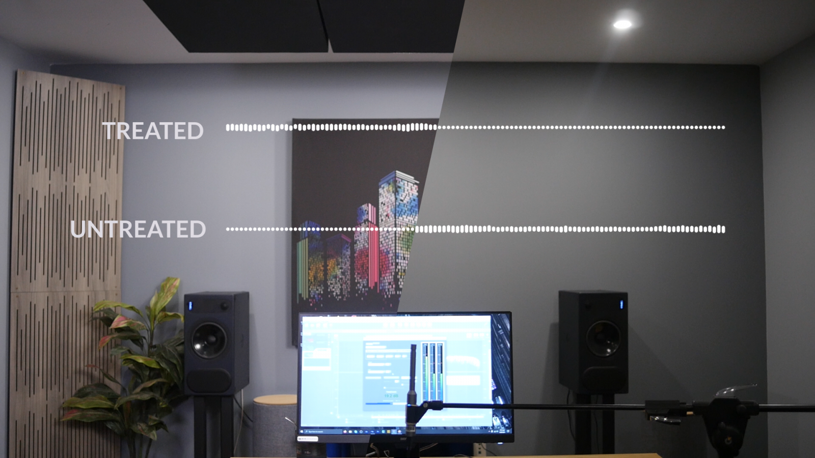 Untreated Vs Treated Room | GIK Acoustics