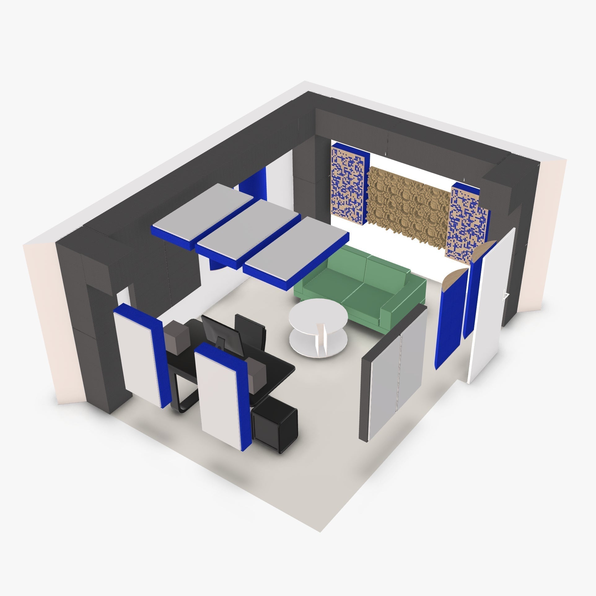 3D model of room