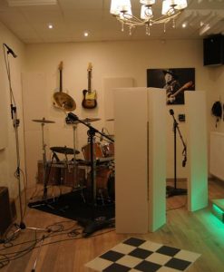 GIK Acoustics Screen panels in Studio