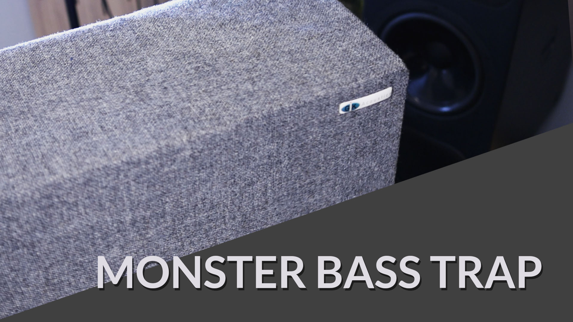 Enlighten Skyldfølelse Privilegium GIK Acoustics Monster Bass Trap Product Video - Acoustic Panels | Bass Traps  | Diffusors | GIK Acoustics