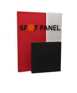 Spot panel 2 inch acoustic panel in various sizes and colors