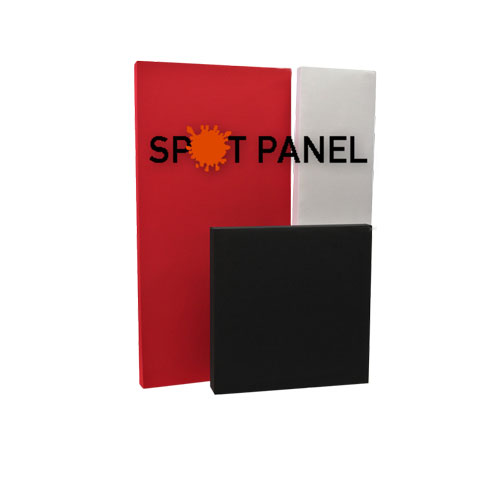 Spot panel 2 inch acoustic panel in various sizes and colors