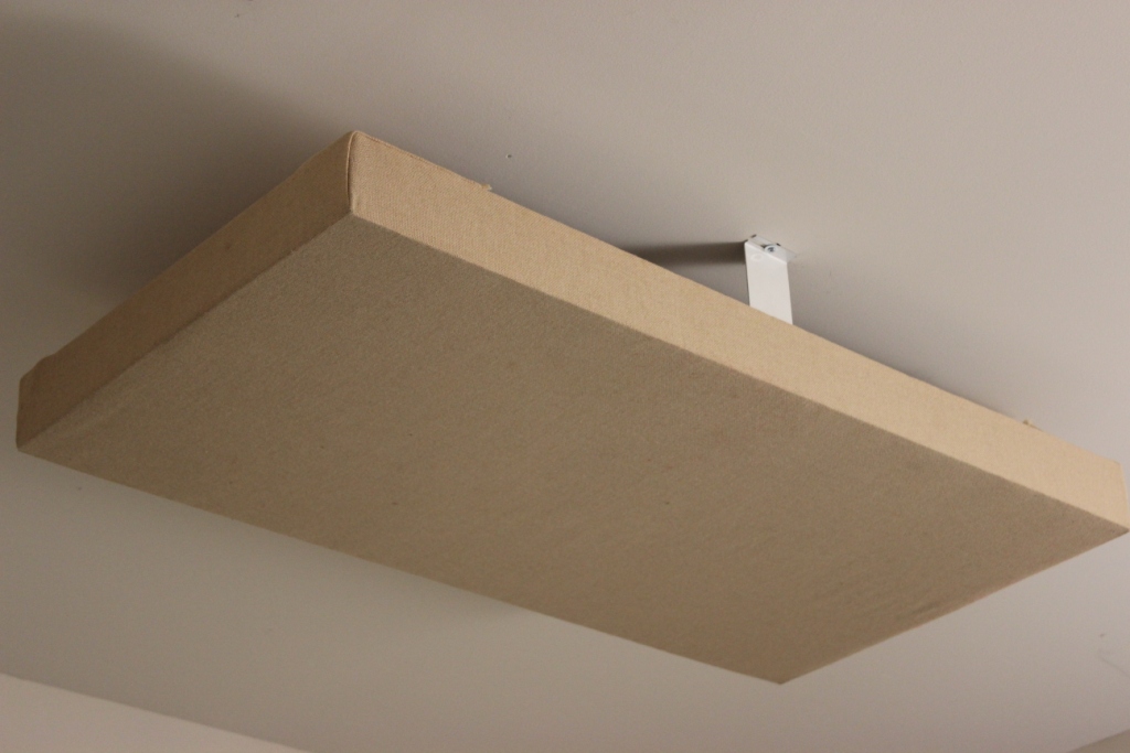 Acoustic Panel Or Bass Trap Ceiling Mounting