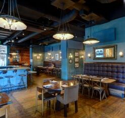 GIK Acoustics Empire State South GIK Acoustics sound absorbing 2 inch acoustic panels helping restaurant acoustics