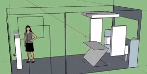 3D Sketch of Ian's Setup