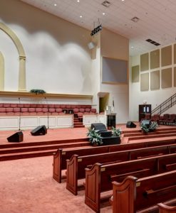 Acoustic Absorption panels church acoustics