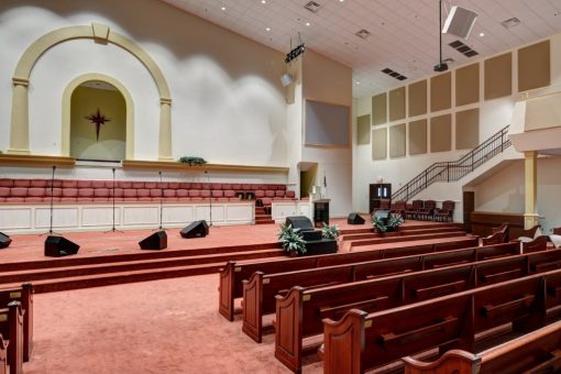 Acoustic Absorption panels church acoustics