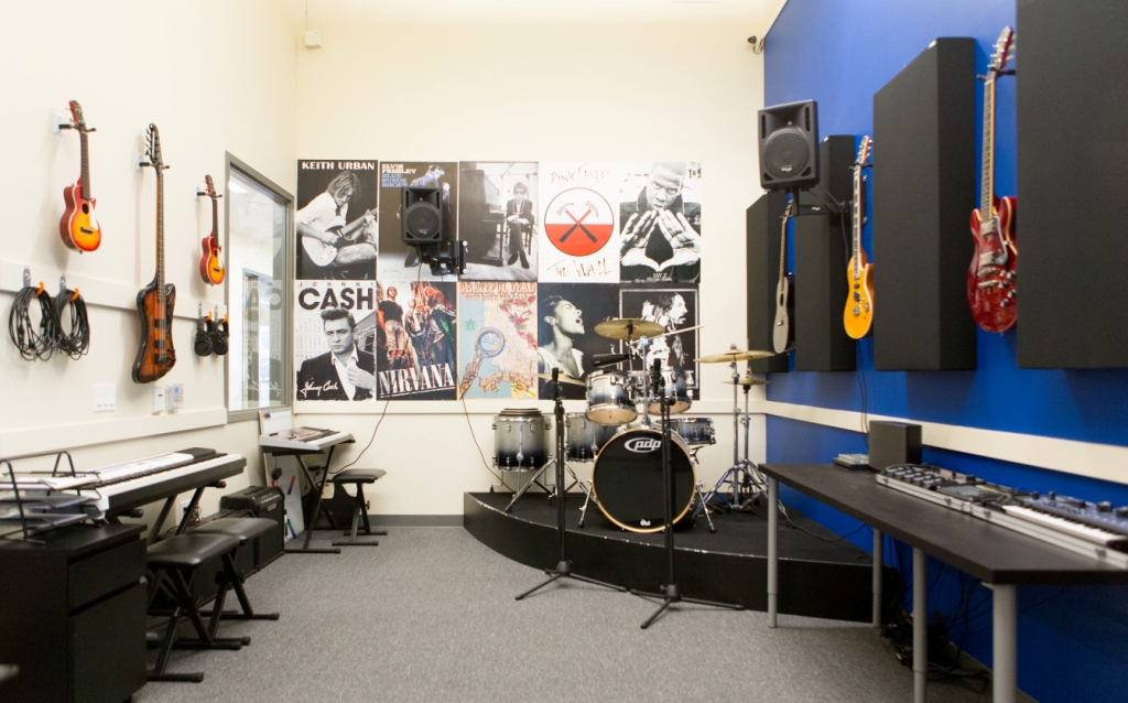 The Live Room treated with 244 Bass Traps