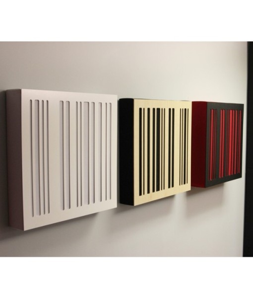 Alpha Series absorber diffusor square bass traps size in different colors by GIK Acoustics