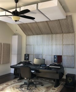 Home Recording Studio Ideas GIK Acoustics Impression Series Gray Mod GEO Gray elm Zac Marcengill