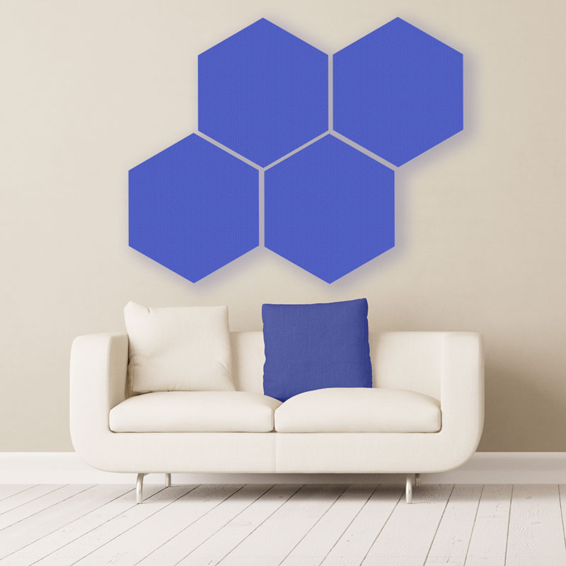 GIK Acoustics - Hexagon Acoustic Panels - Decorative acoustic panels