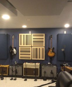 Melissa Warneck GIK Acoustics ceiling clouds bass traps studio