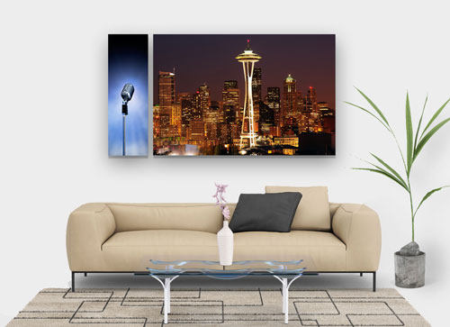 GIK Acoustics acoustic artwork panels different sizes