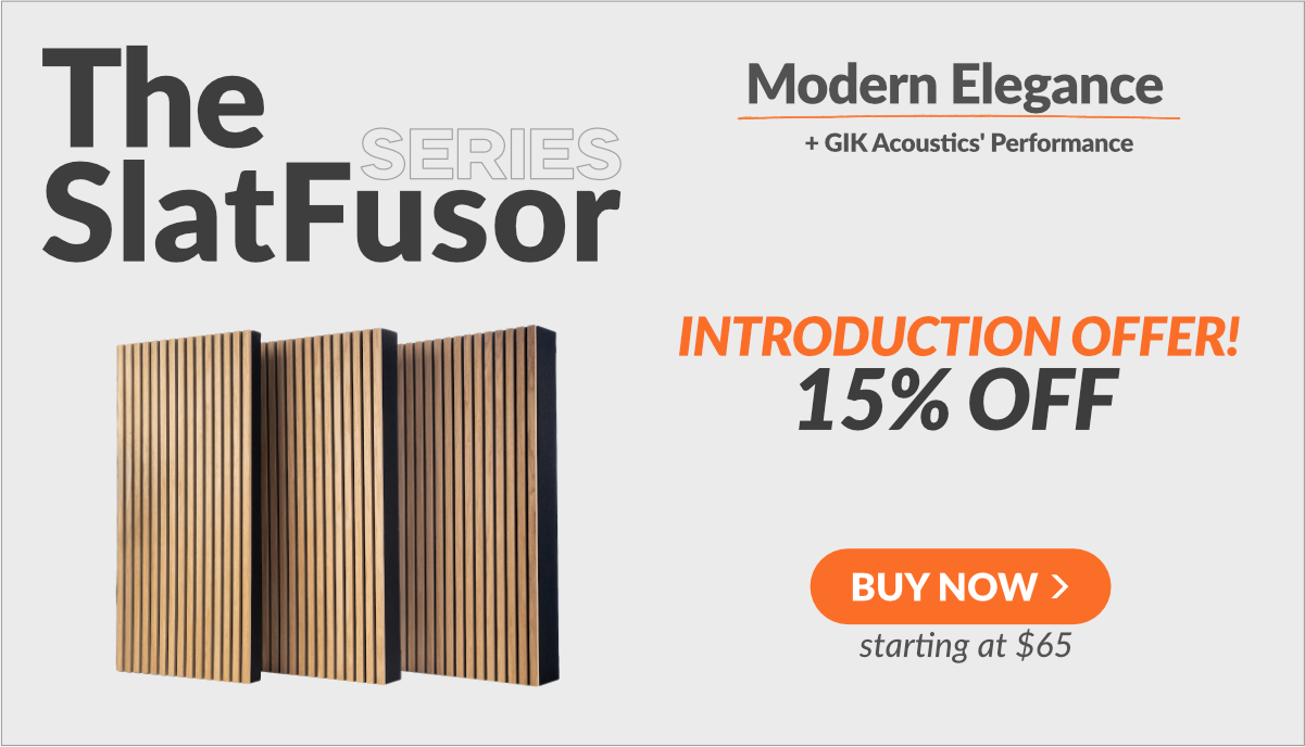 GIK Acoustics - 2A Alpha Panel Diffusor / Absorber (2)