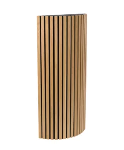 SlatFusor PL – Poly-Cylindrical Wood Slat Diffuser